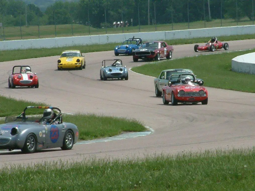 May Daze 2012 Vintage Race at Heartland Park Topeka - photo by Bill Rinke